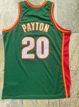 NBA Gary Payton 20 Seattle SuperSonics 1995-96 Swingman Maillot Green